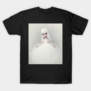 girl in a fur skirt - Mark Ryden T-Shirt